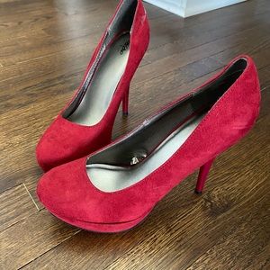 Red high heels